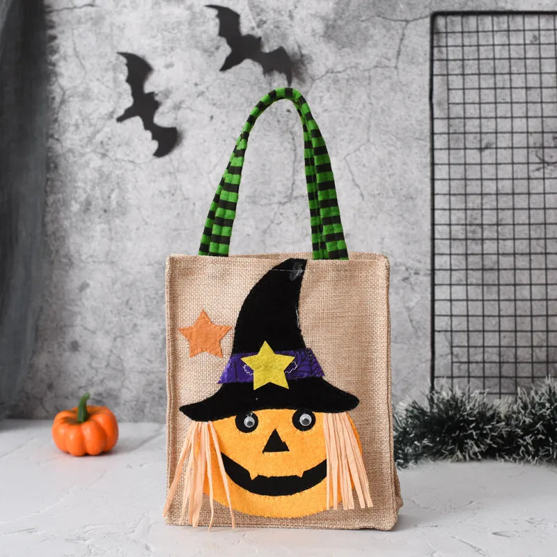 MAHDIVO ハロウィン ミニキャンディバッグ パンプキン