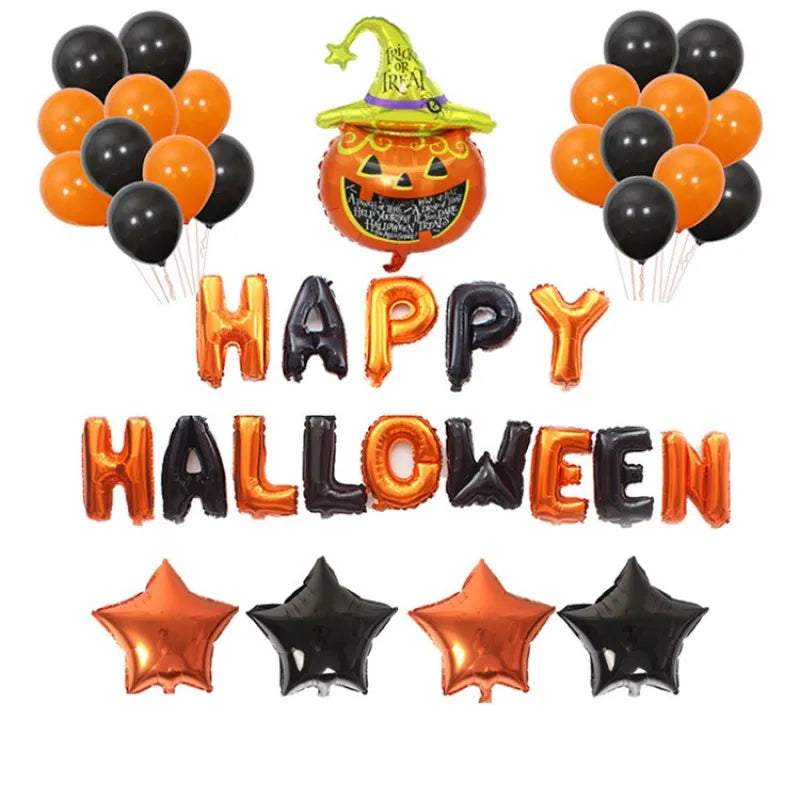 MAHDIVO ハロウィン パーティーバルーン デザインセレクション セットA