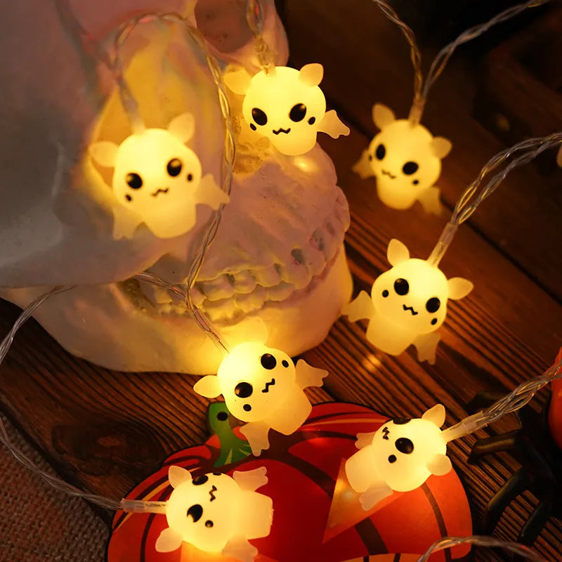 MAHDIVO ハロウィン コウモリLEDストリングライト 10灯